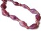 18 Inch Purple Beaded Choker Necklace